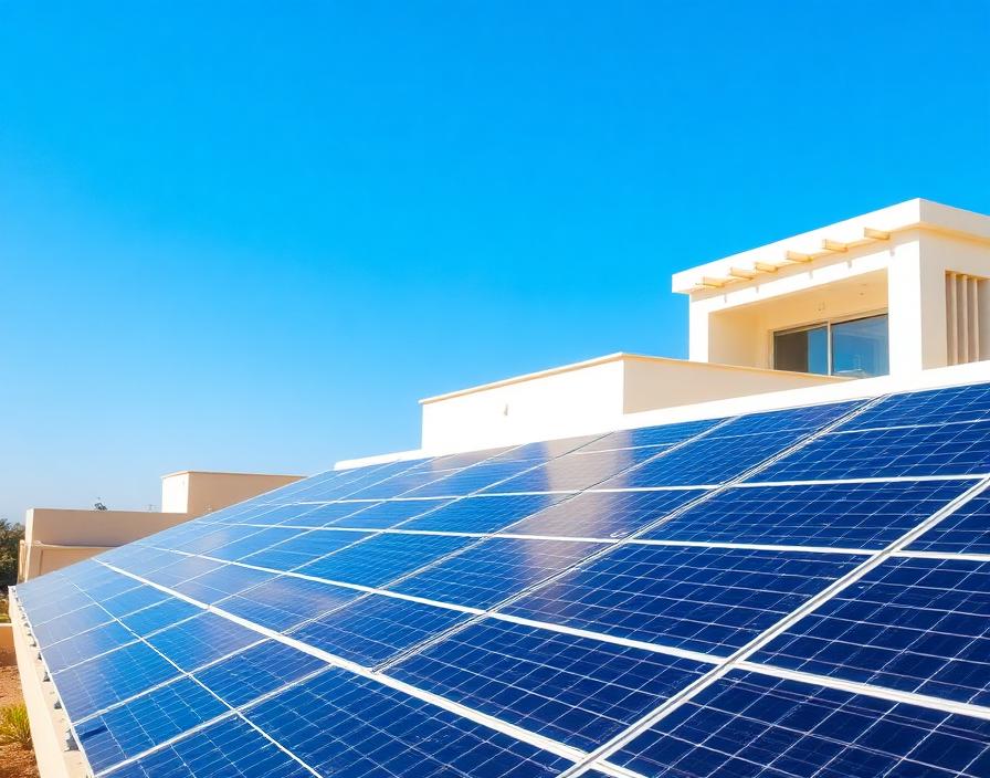 ألواح الطاقة الشمسية